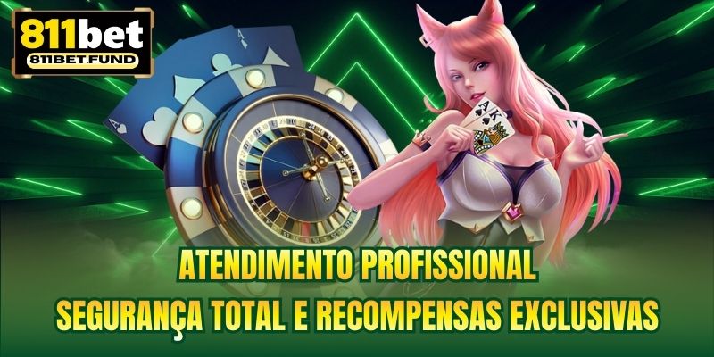 Atendimento profissional, segurança total e recompensas exclusivas